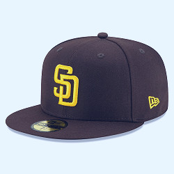 Men's San Diego Padres New Era Brown Authentic Collection On-Field 59FIFTY  Fitted Hat